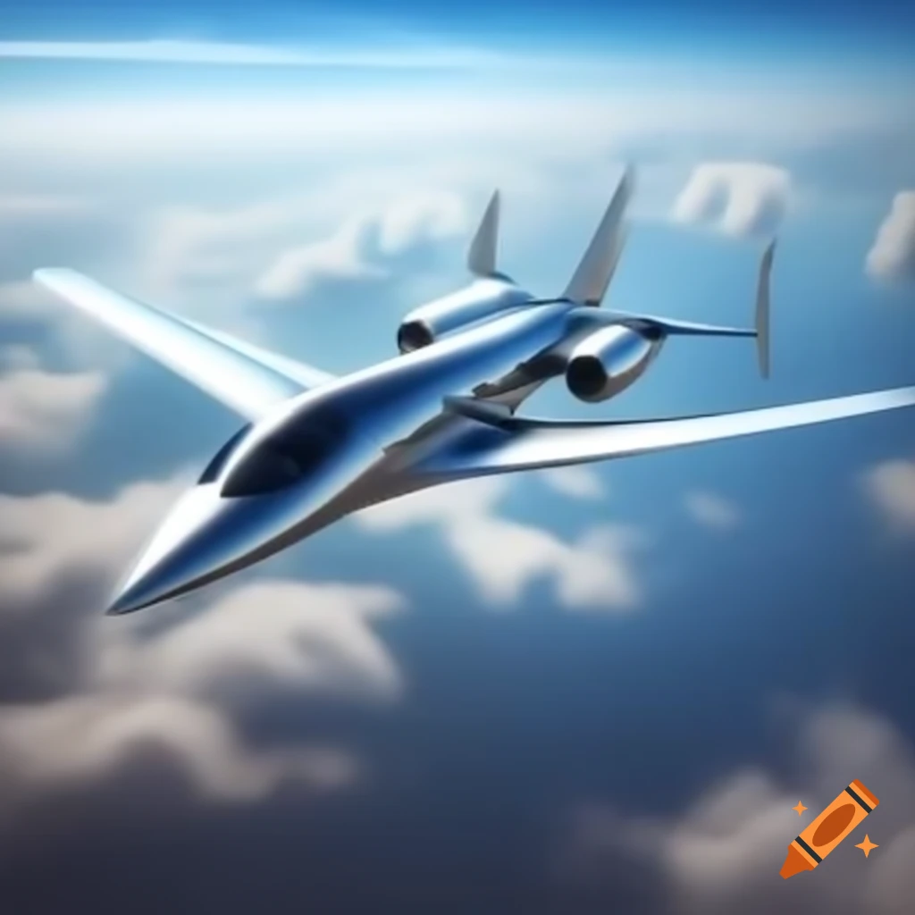 High-performance aircraft soaring through the air showcasing aerodynamic design