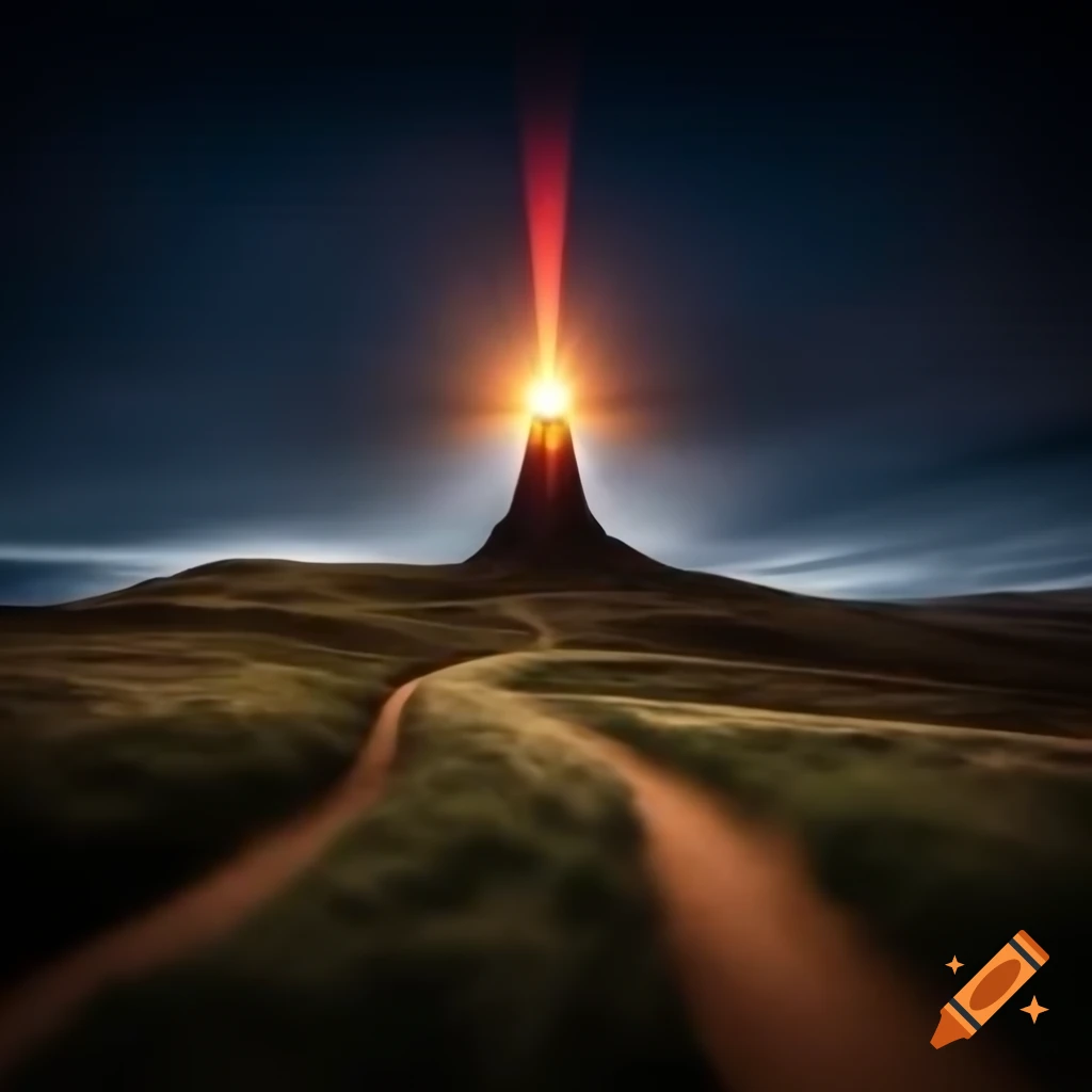 Radiant beacon lighting the path ahead