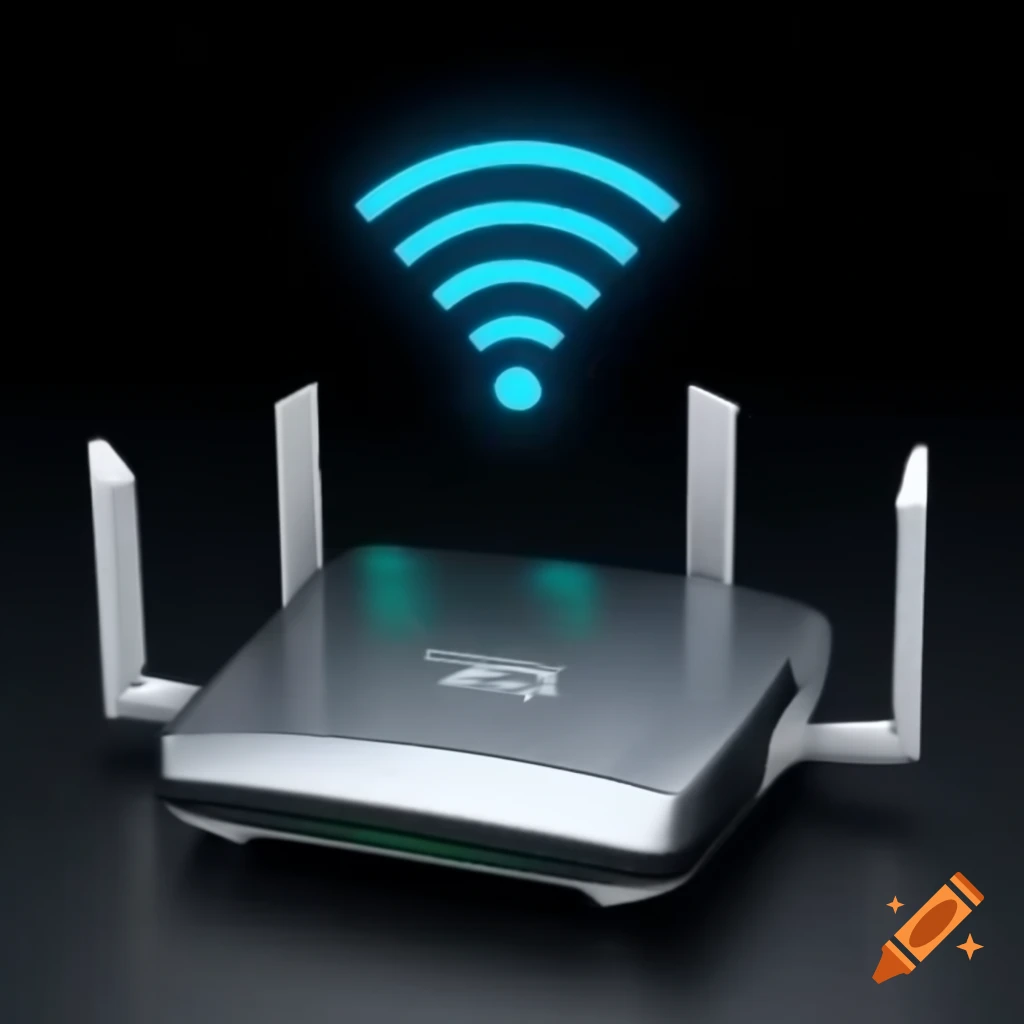 IT specialist working with a router