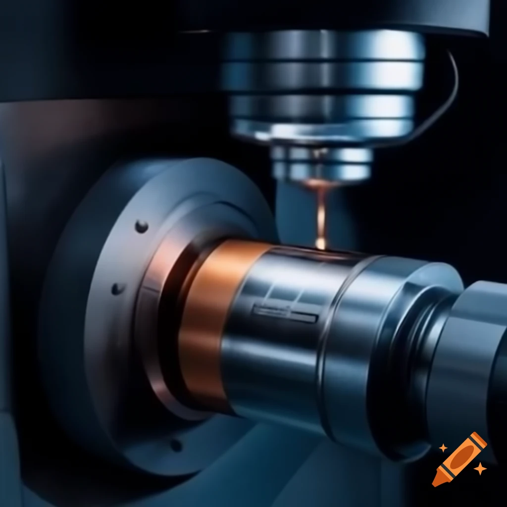 CNC machinery in operation