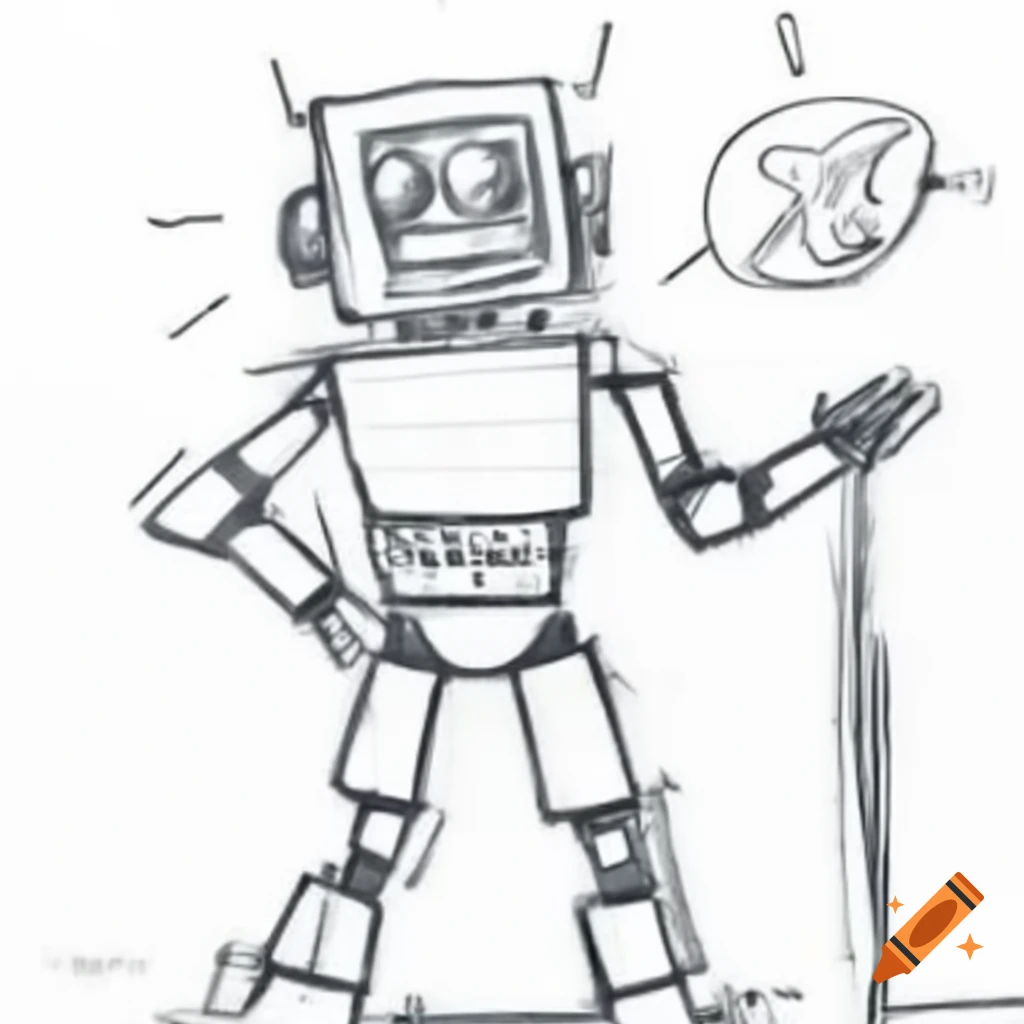 Futuristic robot design