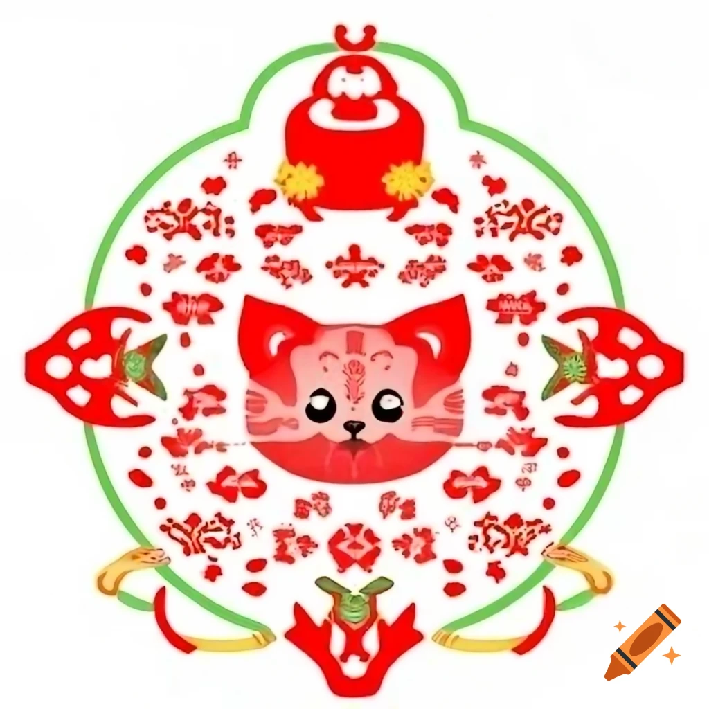 Vibrant Chinese New Year theme decorations and celebrations