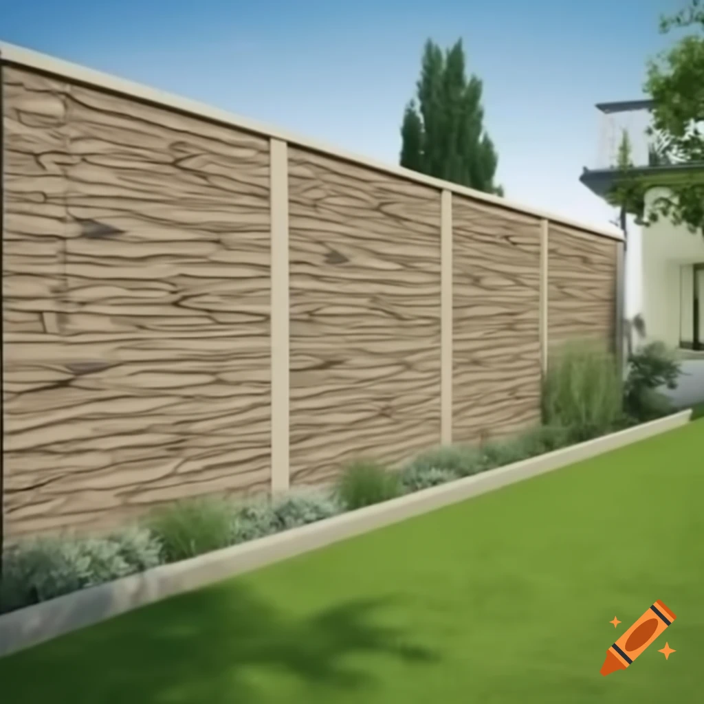Garden retaining wall design with 3.2m height, cross-section plan and foundation depth