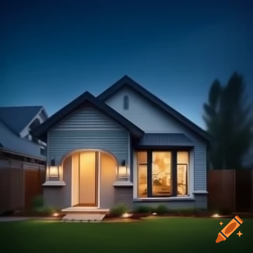 AI technology managing smart home features like lights and temperature
