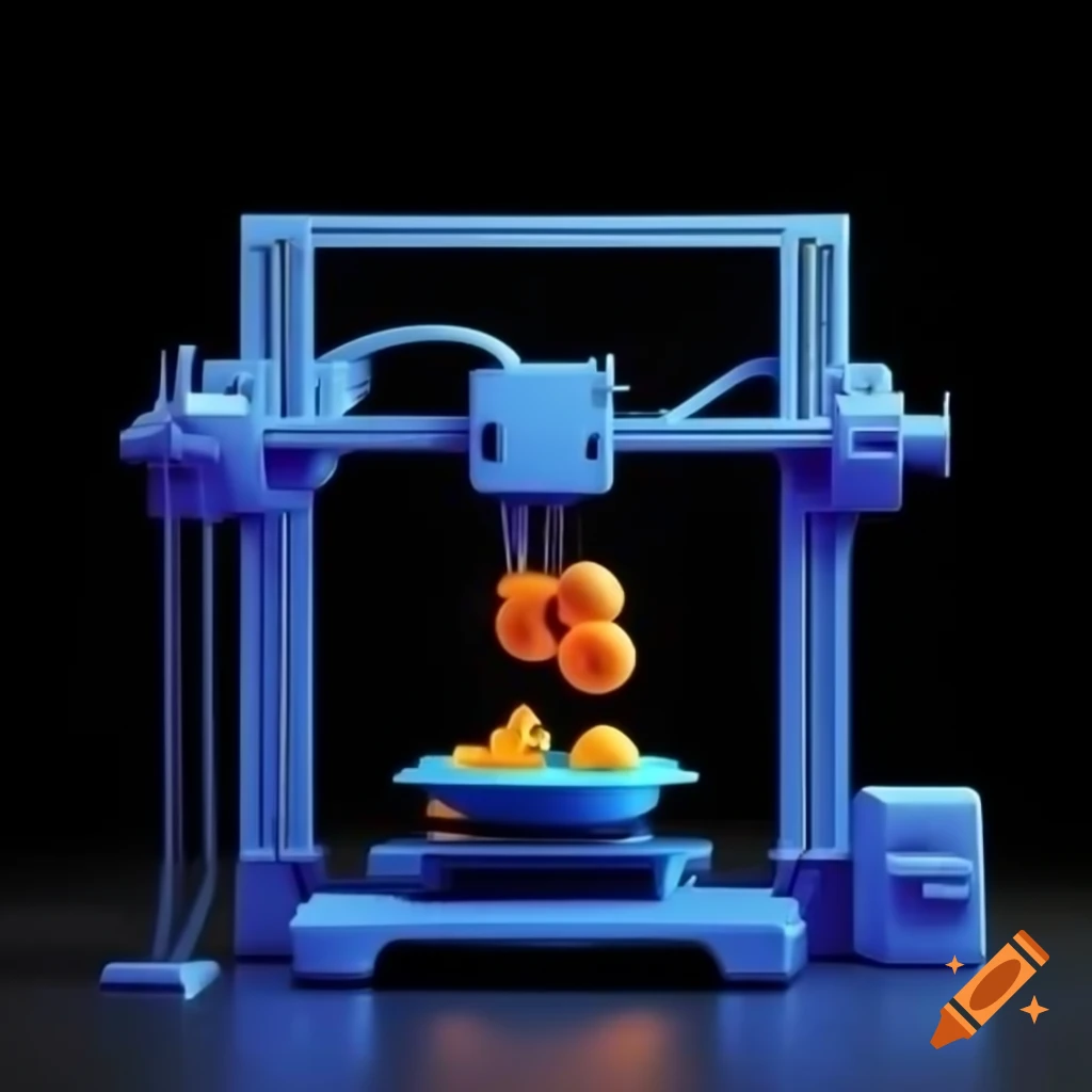 3D printer creating an object