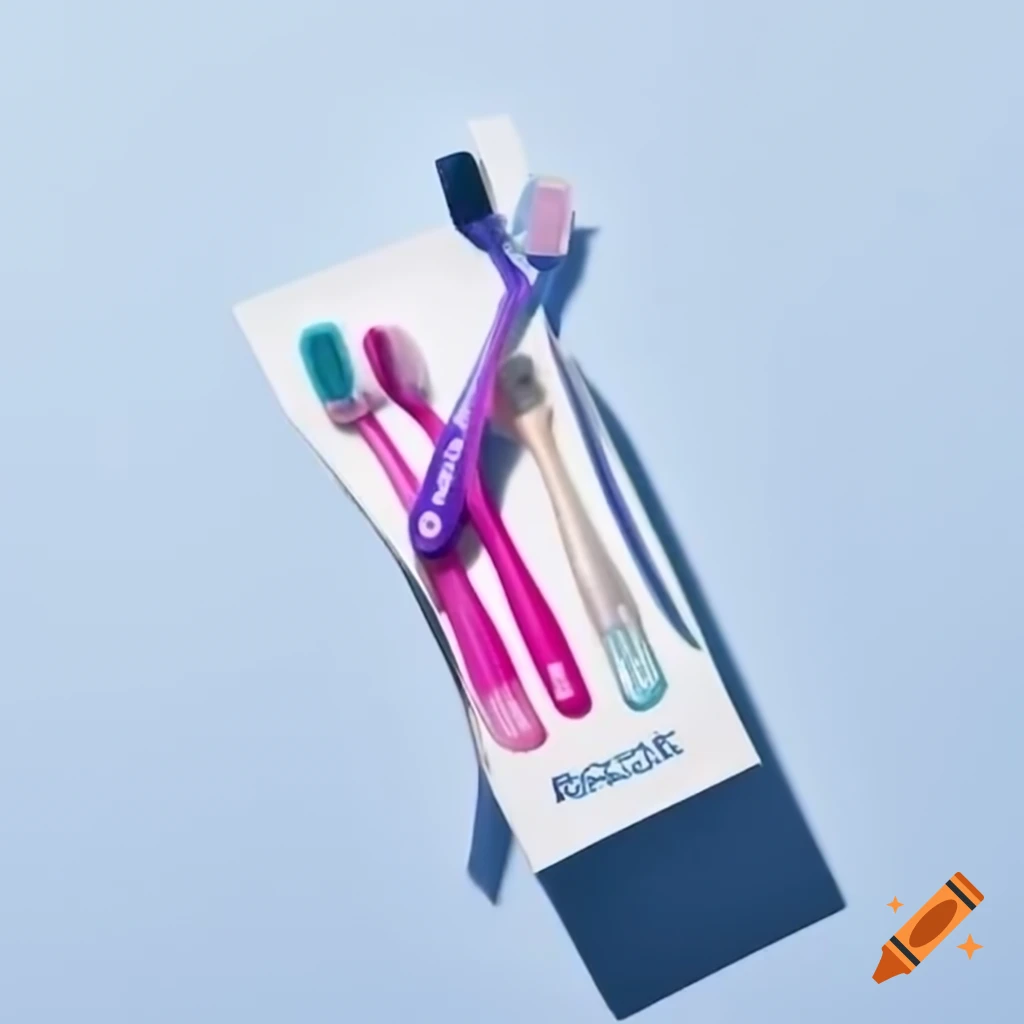 Newly packaged toothbrush ready for use