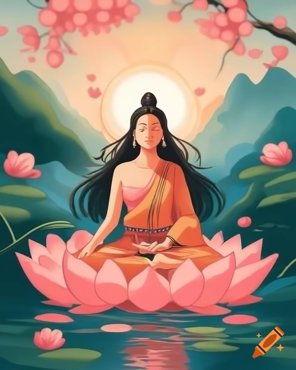 Meditation workshop for ladies focused on inner peace and emotional freedom