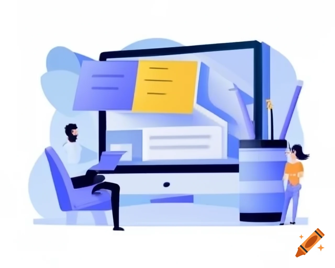 Person using AI tools on laptop for content creation and productivity