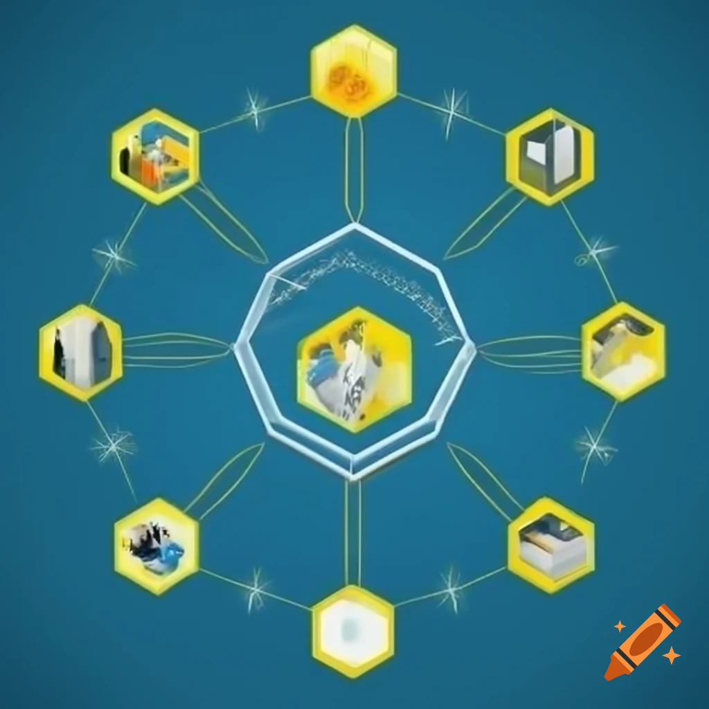 Hexagonal grid system illustrating hex-responder platform in ...