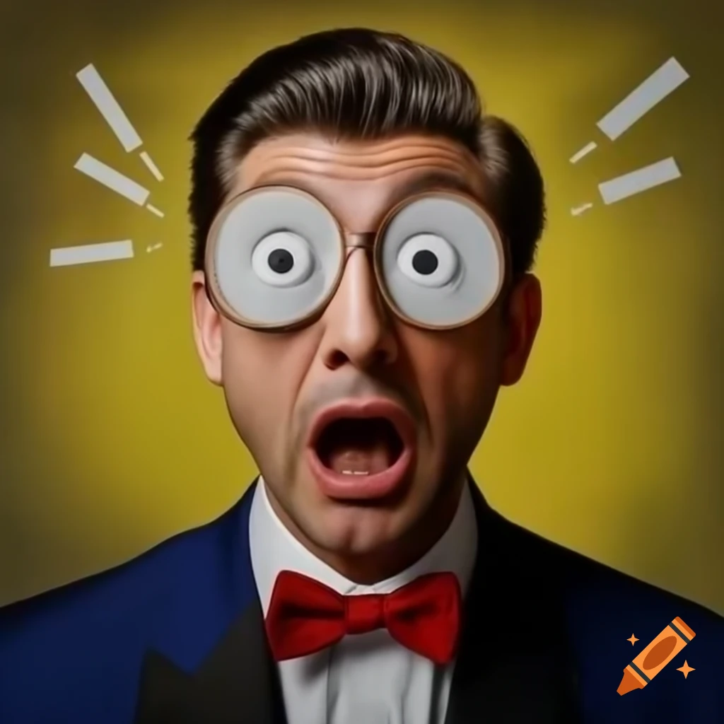 Shocked man expression with bold text 'OMG! UNBELIEVABLE!'