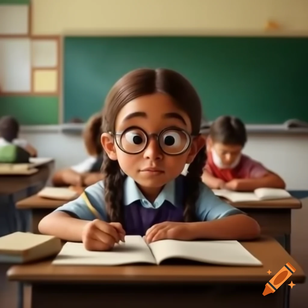 Curious teacher engaging with students