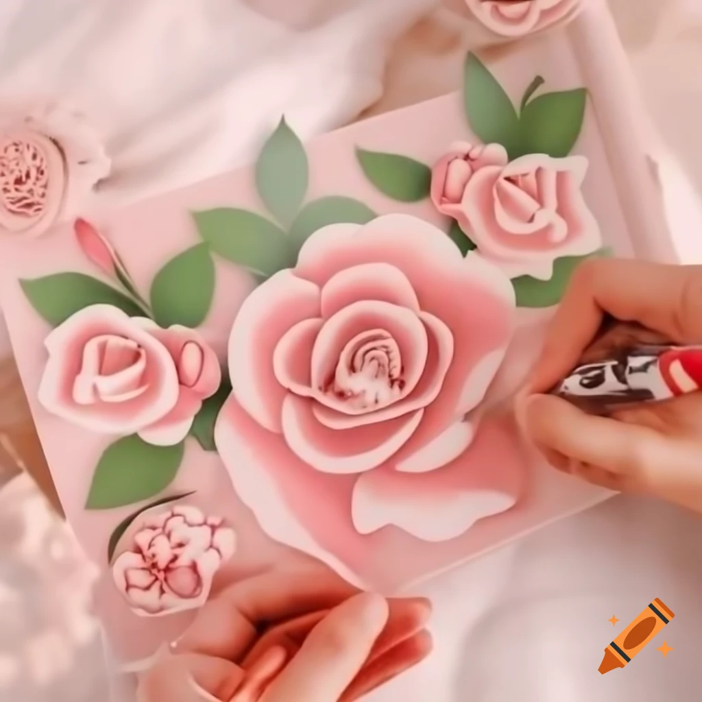 Bunga mawar tema hari kasih sayang