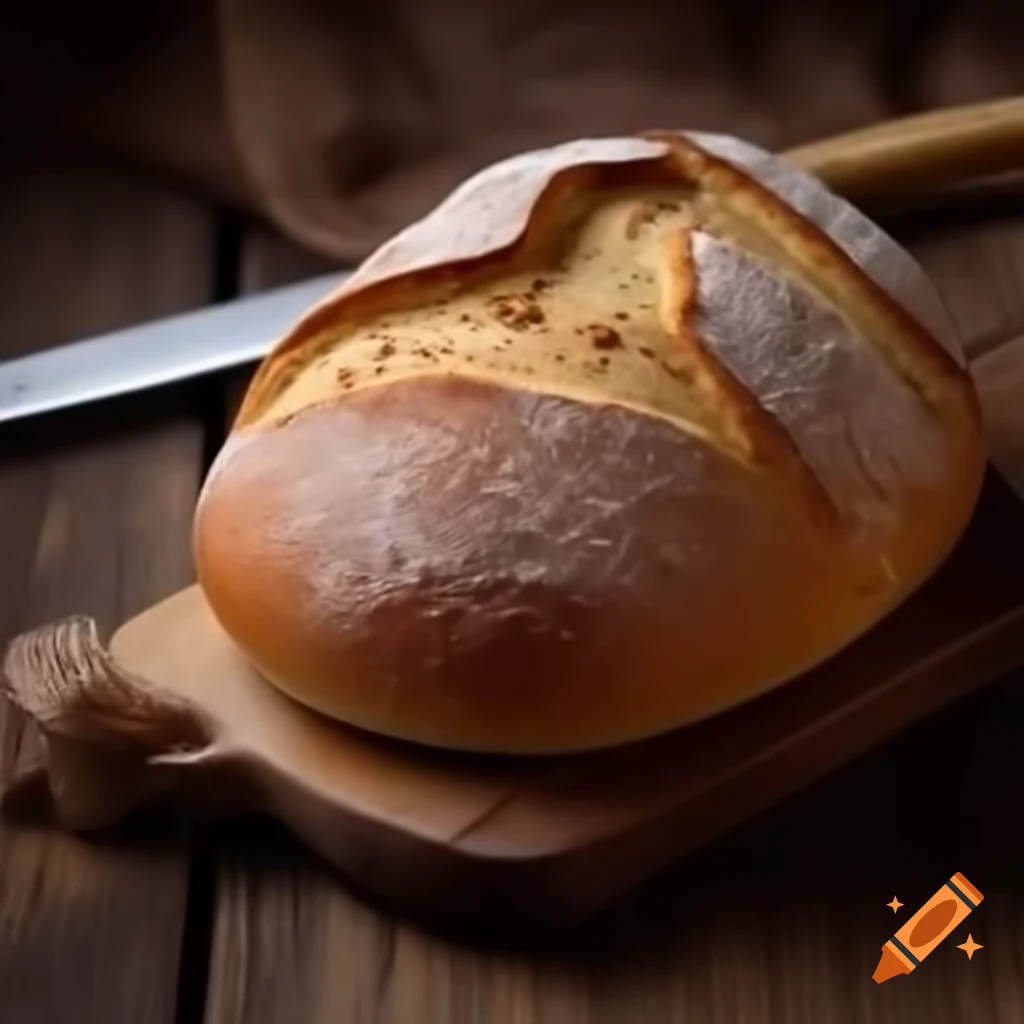 Freshly baked bread