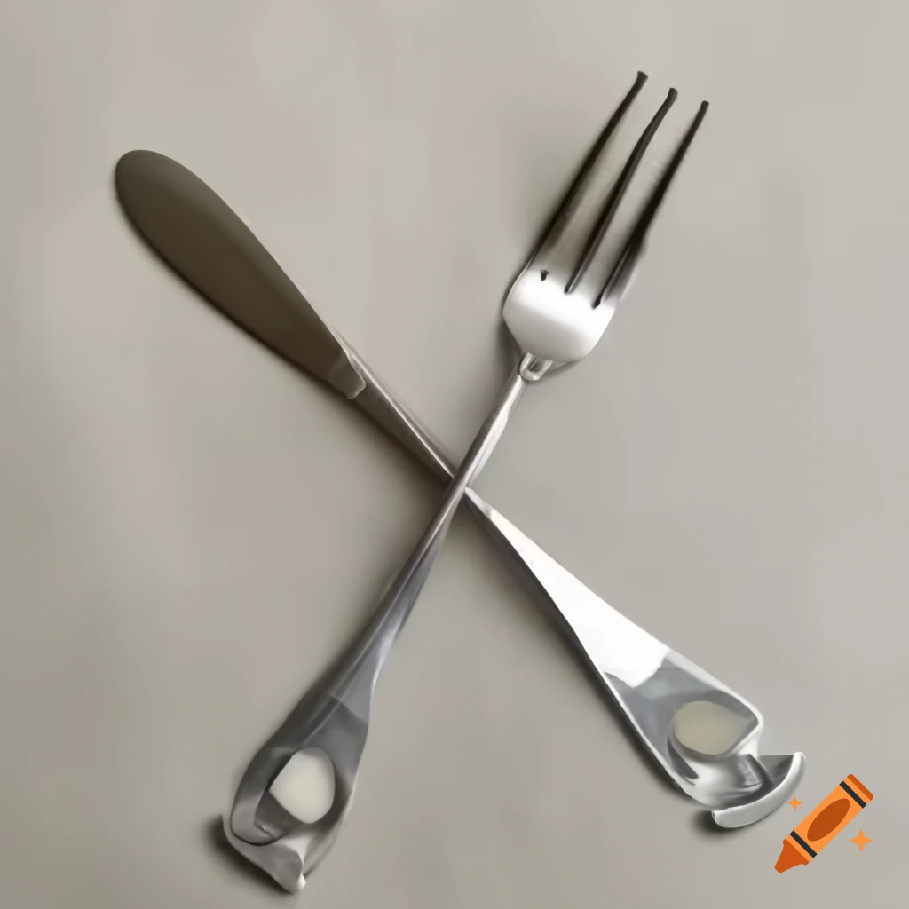 Three-pronged fork, a common utensil