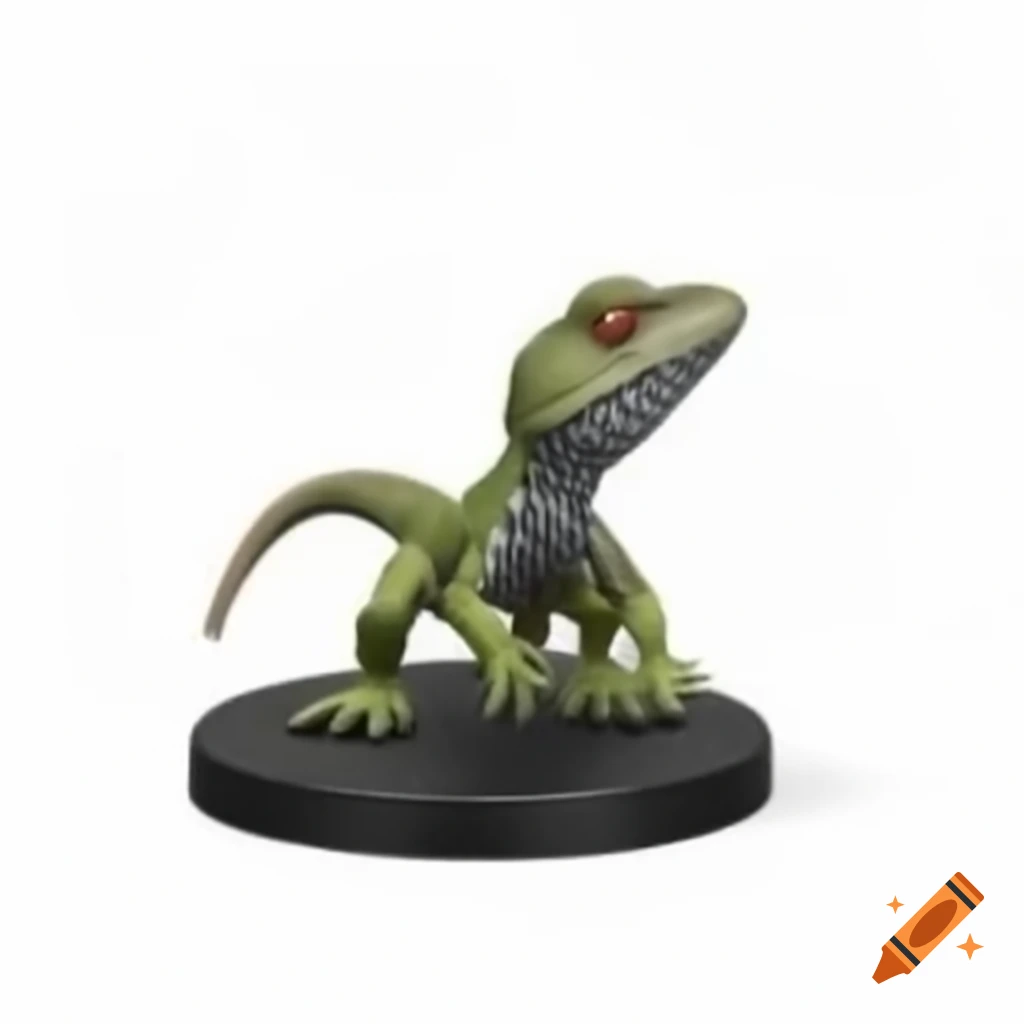 Lizardman miniature figurine