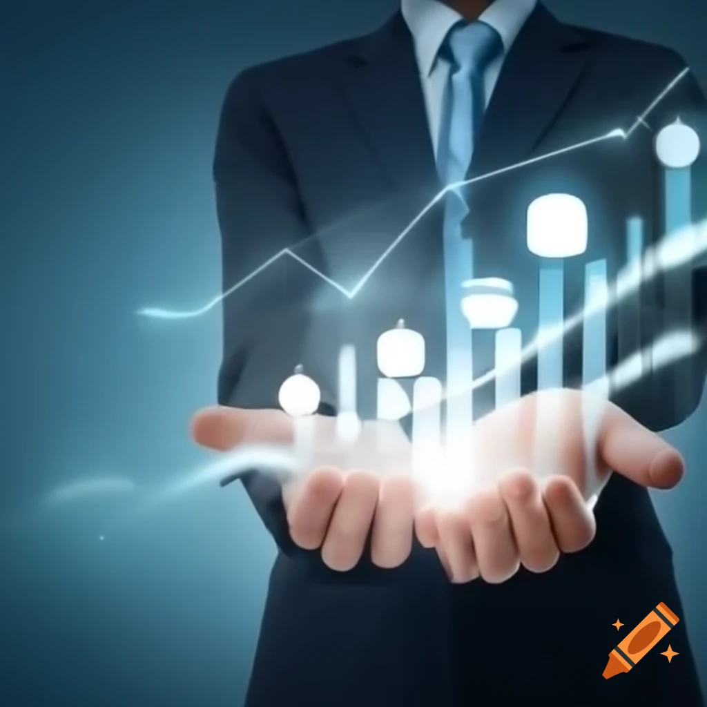 Visual representation of the concept 'bigger offer better growth' for business