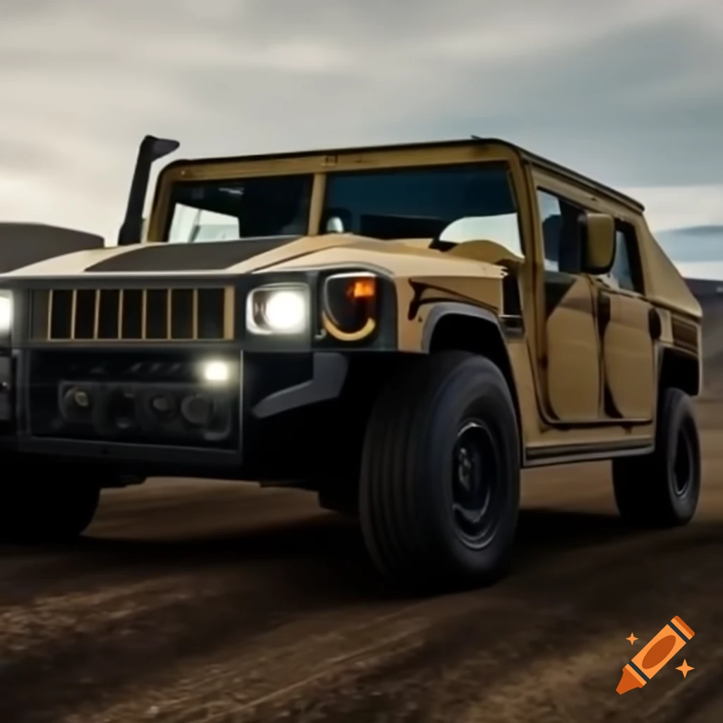 Concept vehicle combining VW Thing, URO Vamtac, and Humvee features