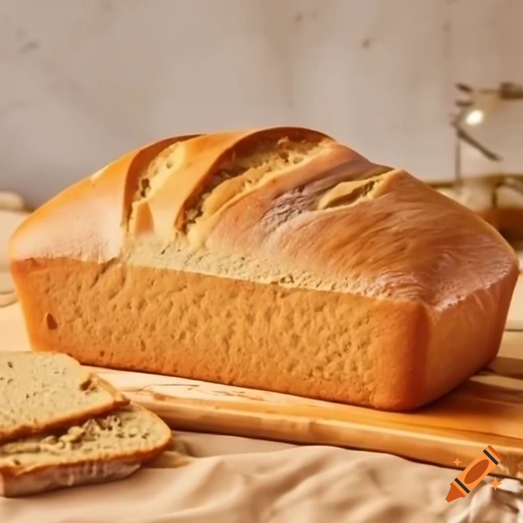 One kilogram loaf of whole wheat bread