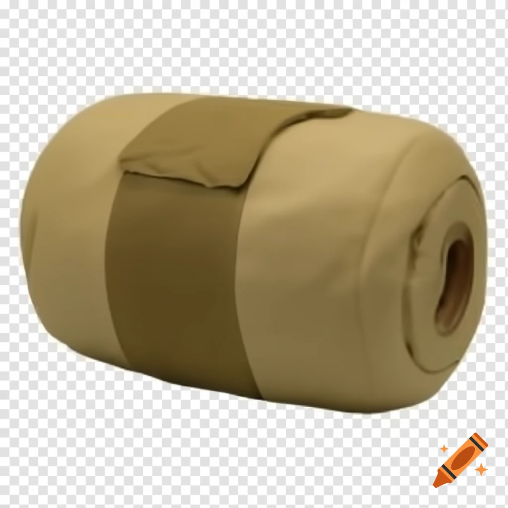 Vintage World War 2 bandage with transparent background