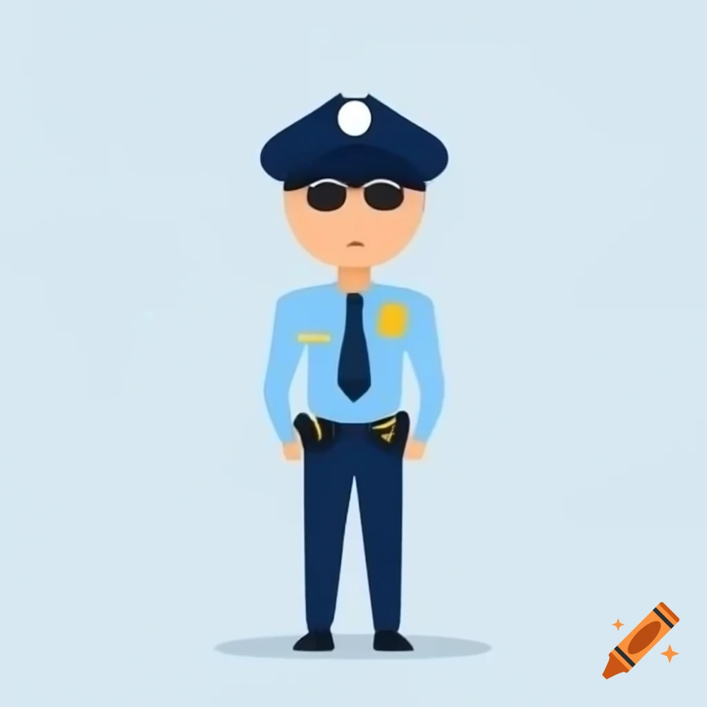 Police officers in action