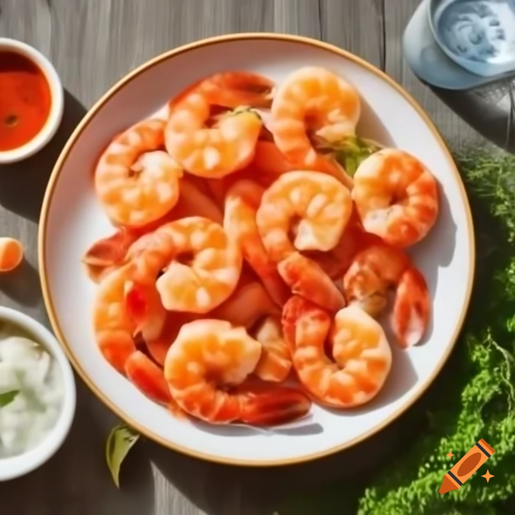 Delicious shrimp scampi dish plated elegantly