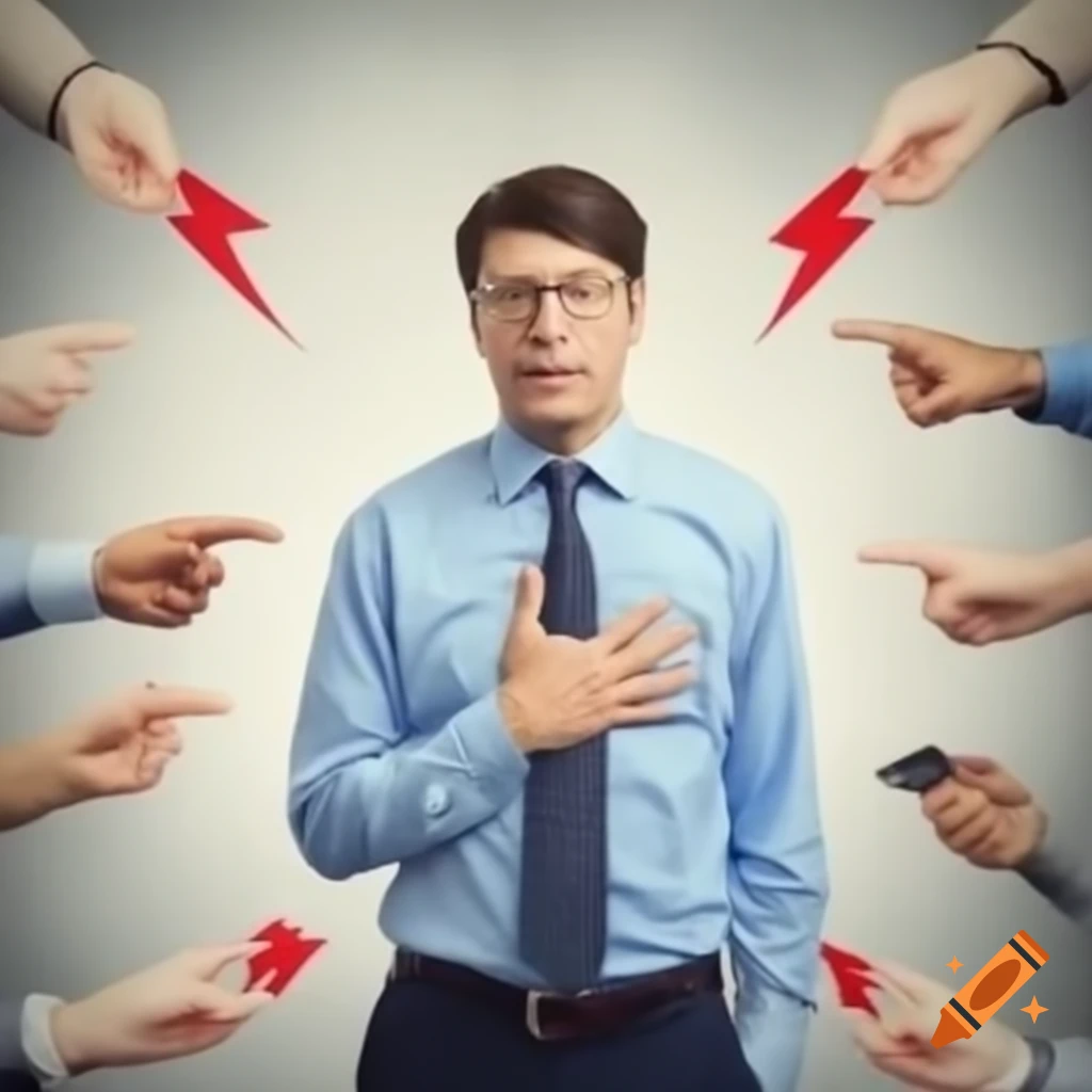 Individual reflecting on responsibility for personal success and failure