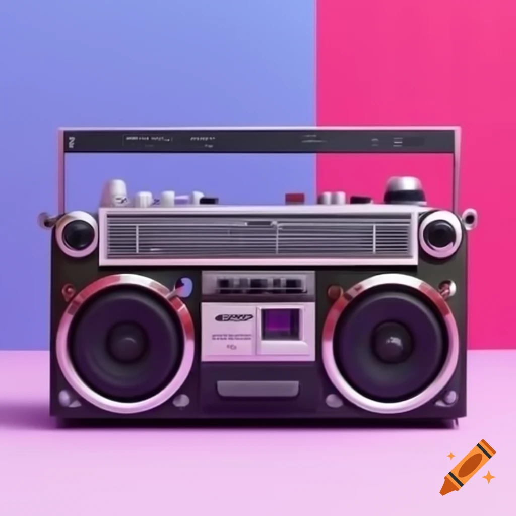 Compact boombox design