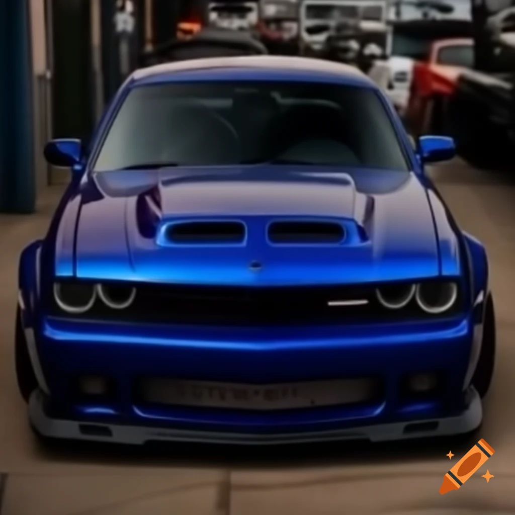 Car tuning club gathering with modified vehicles