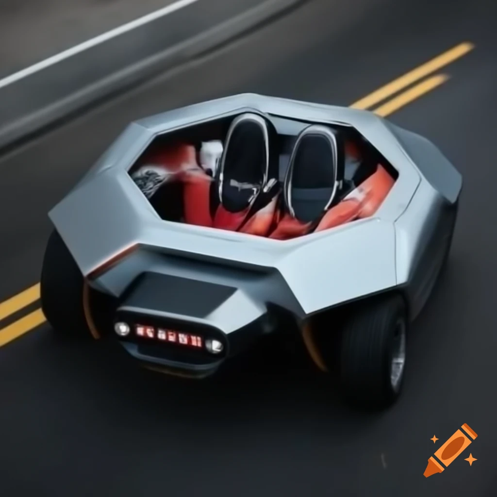Unique hexagon-shaped car design