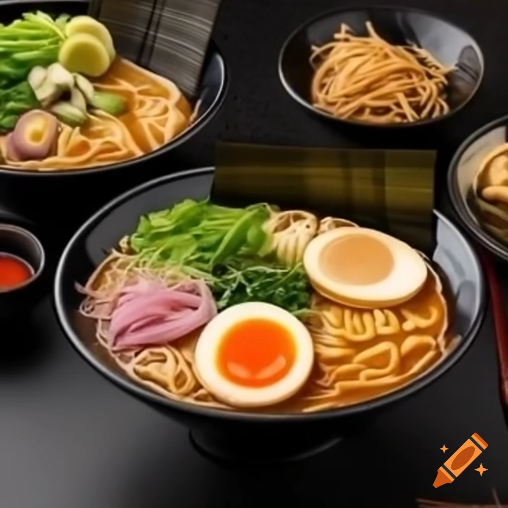 Khao Soi Ramen served with shallots on the side