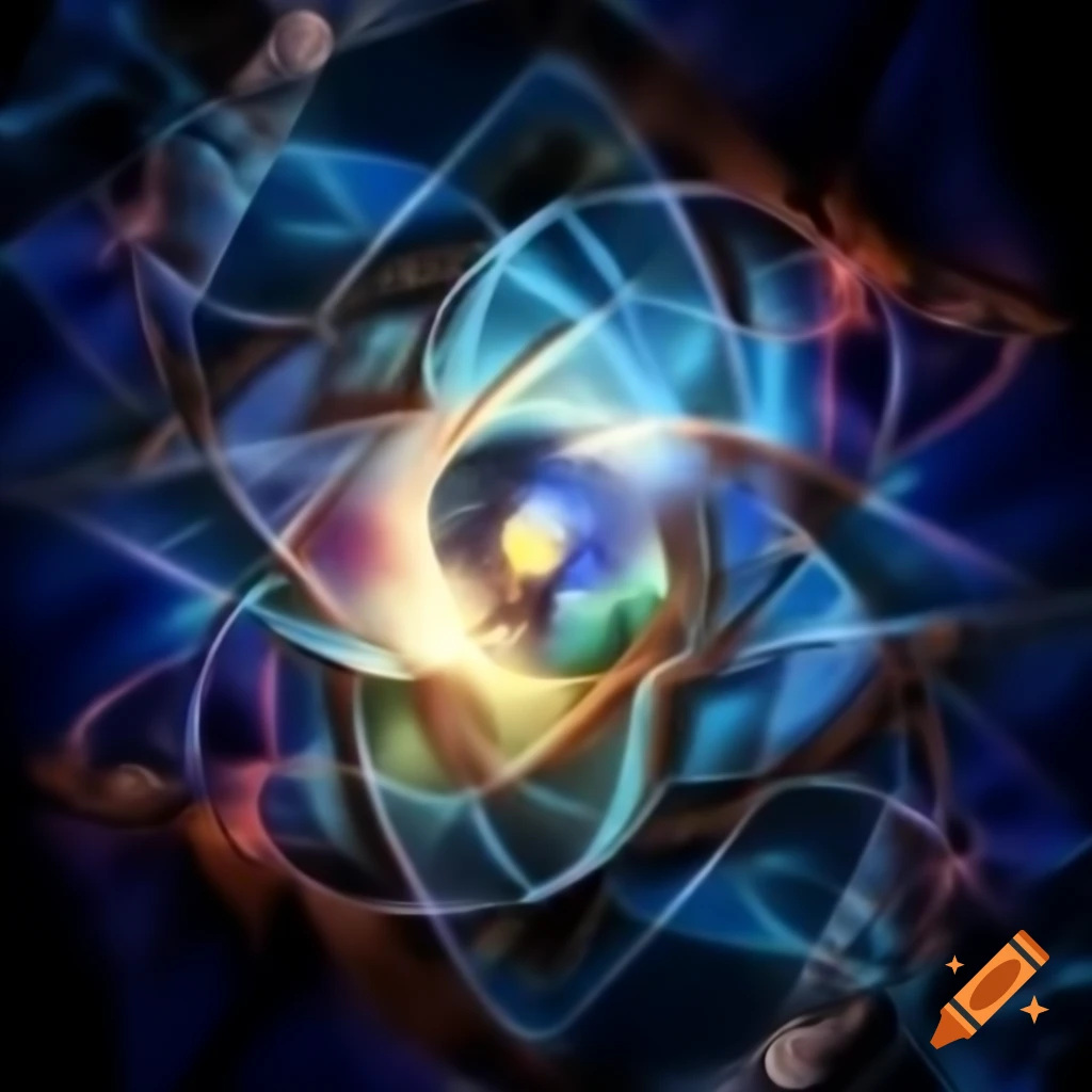 Artwork representing transcendental creativity and consciousness