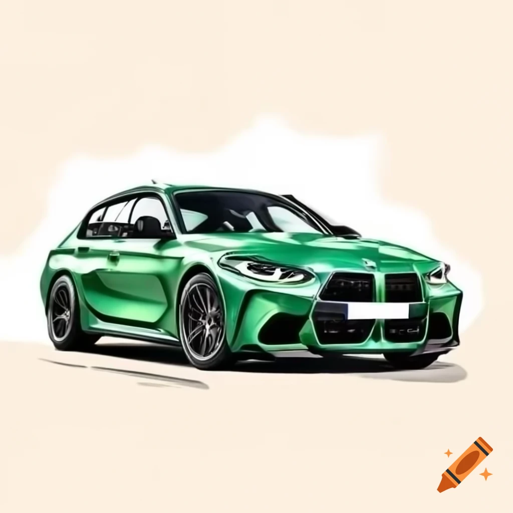 2024 BMW M3 Touring in emerald green