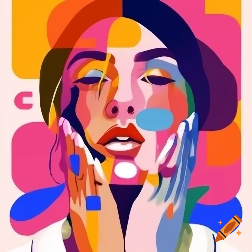 Vibrant abstract digital artwork symbolizing creativity with fluid shapes and colorful gradients