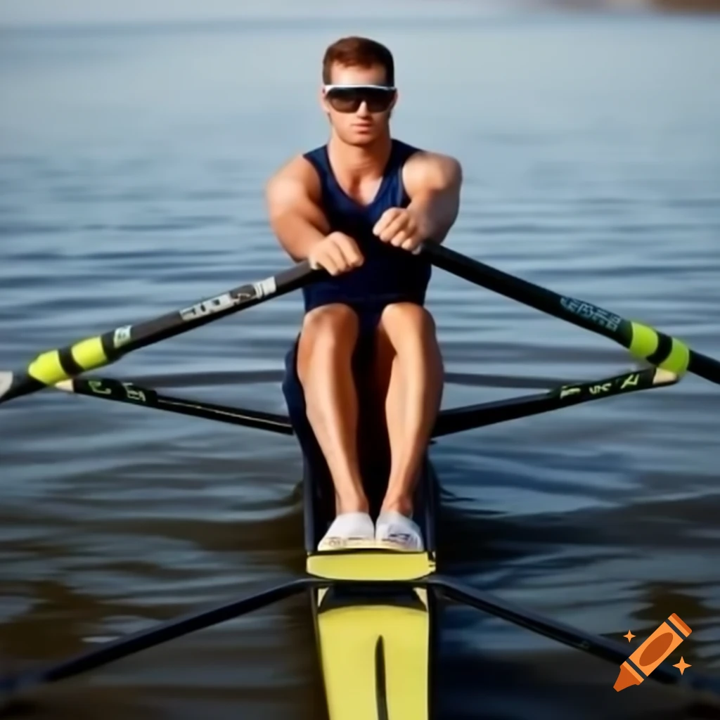 Rowing athlete beginning 100 day challenge focused on goals