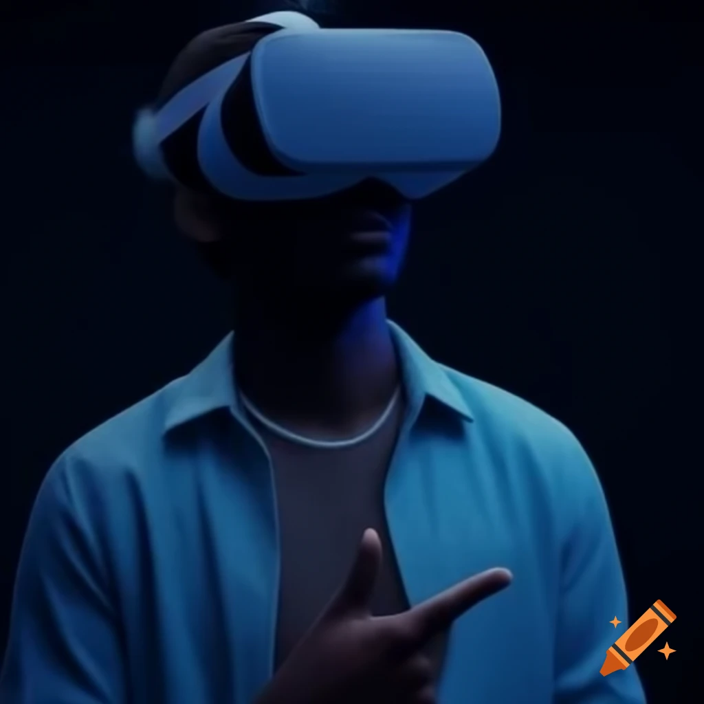 AR VR virtual production technology concept