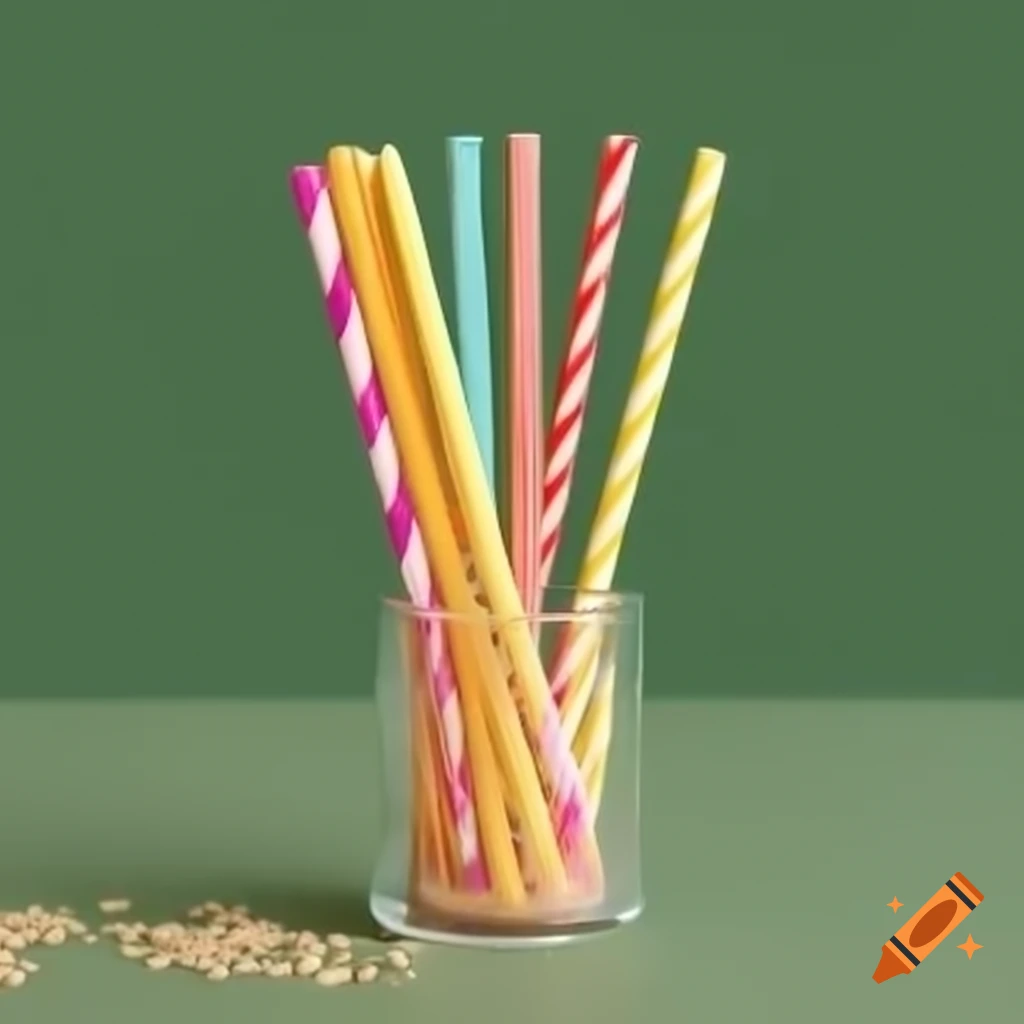 Edible straw crafted from cereal