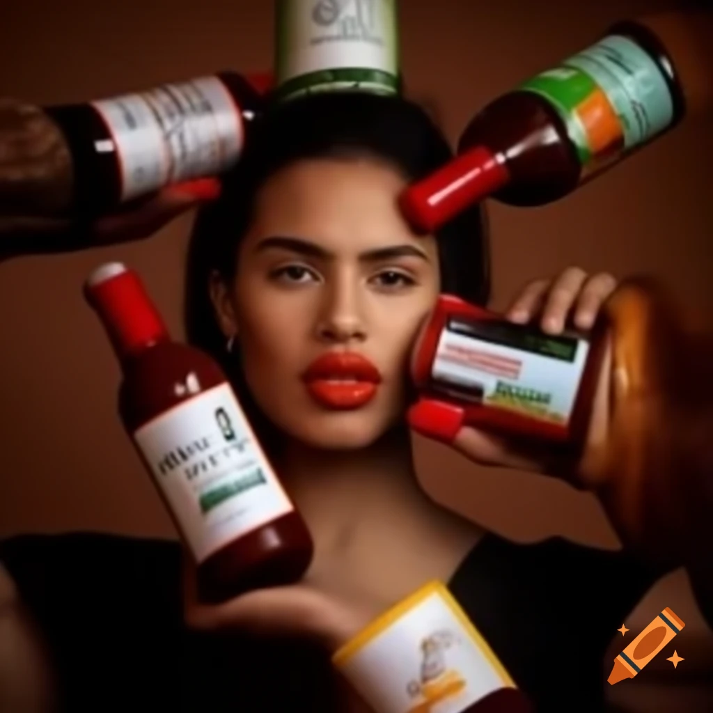 Appetizing marketing image for Tabasco sauce highlighting its spiciness