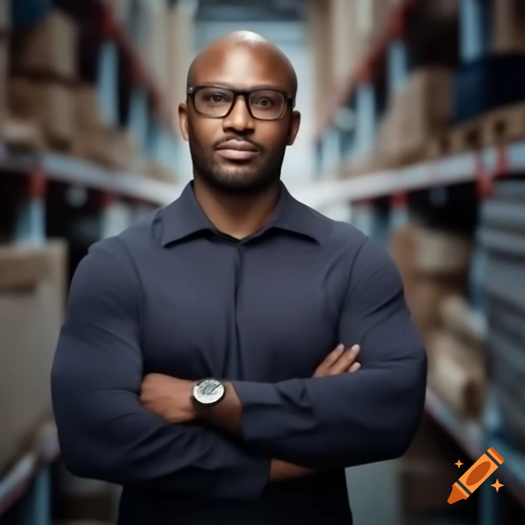 Wealthy supply chain manager in a professional setting