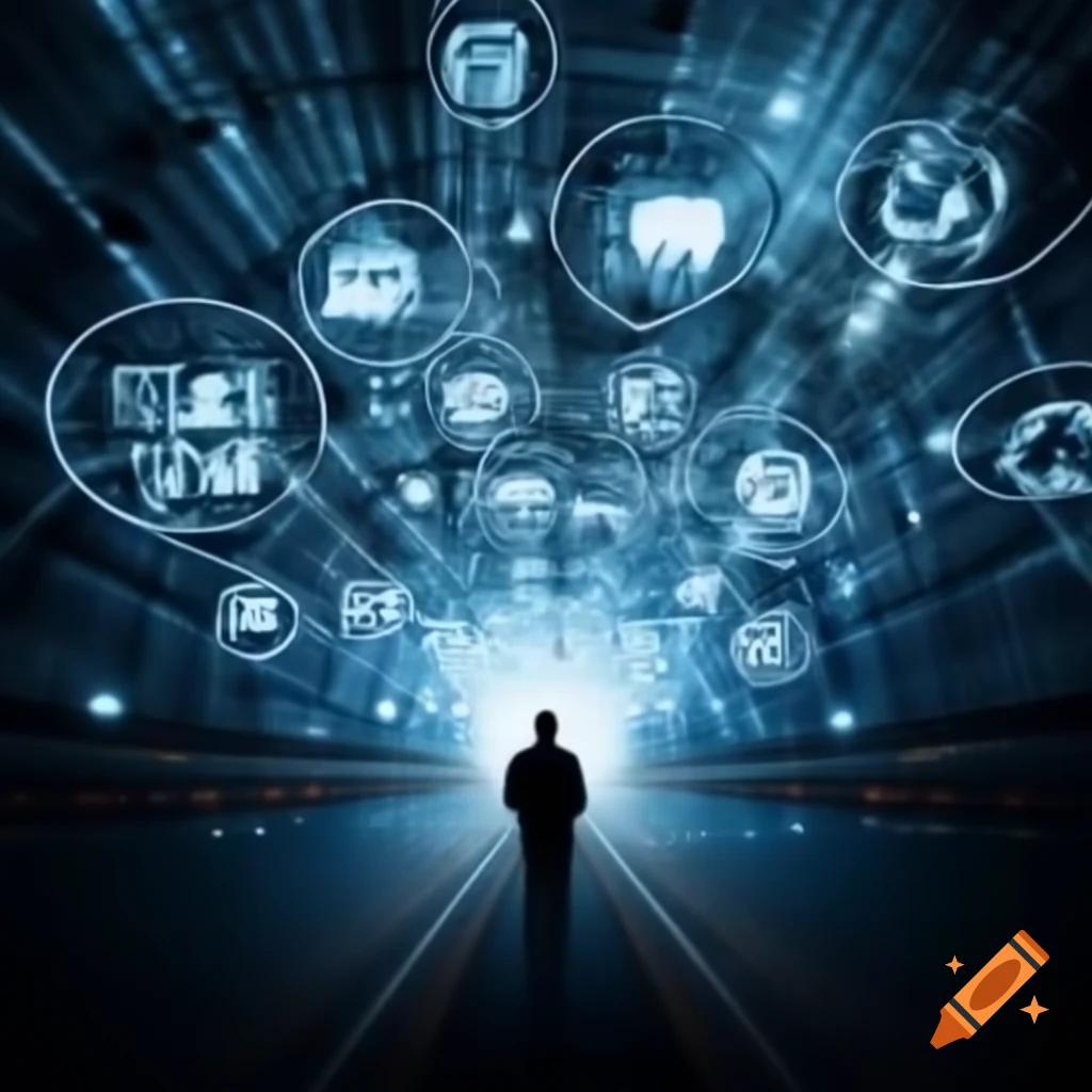 Concept of web hosting in a digital environment