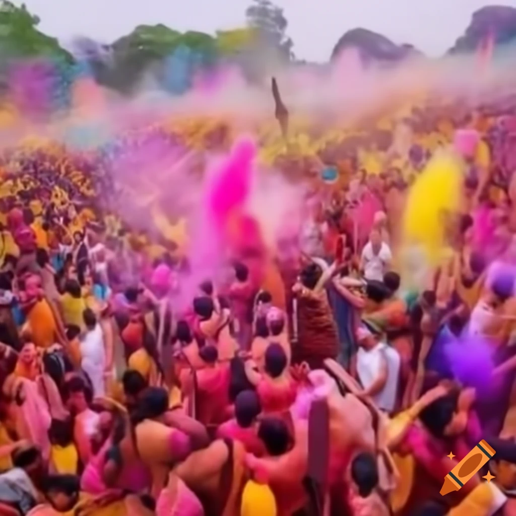 Holi celebration promotion for Rishi Tour's & Travels