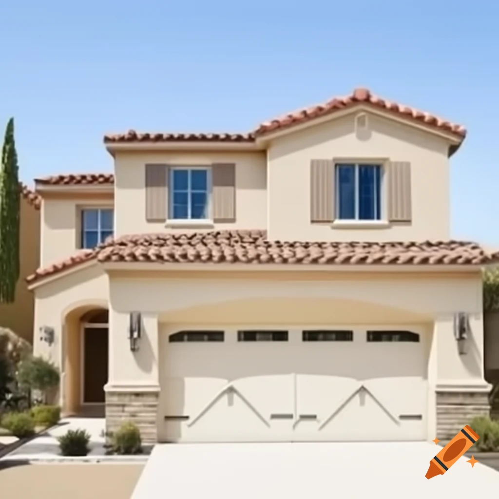 Custom house design featuring garage with cottage above in Sherwin Williams color palette