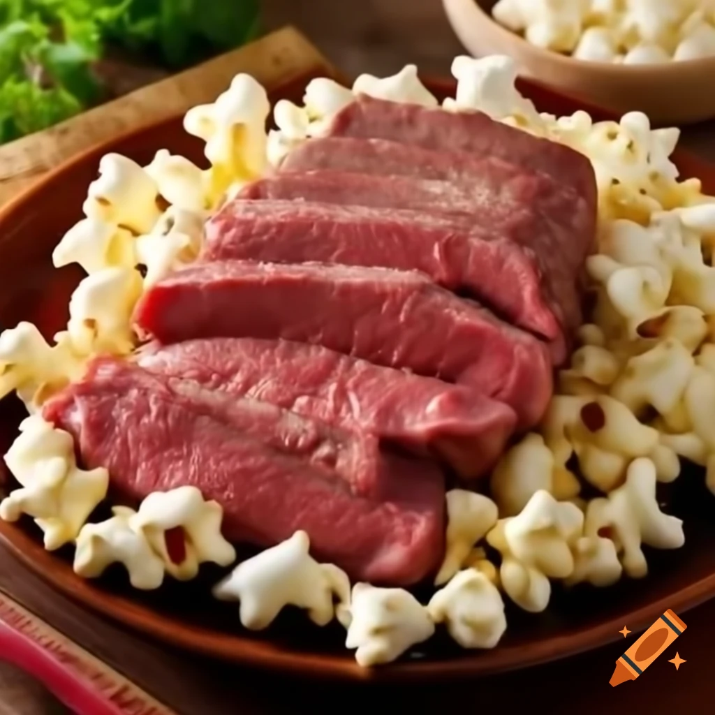 Popcorned beef dish, flavorful and tender