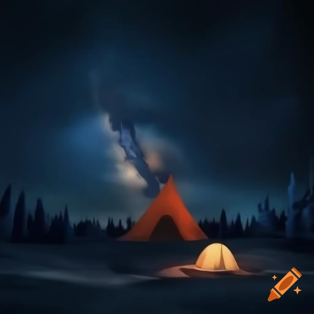 Concept of making dreams come true in starry night style