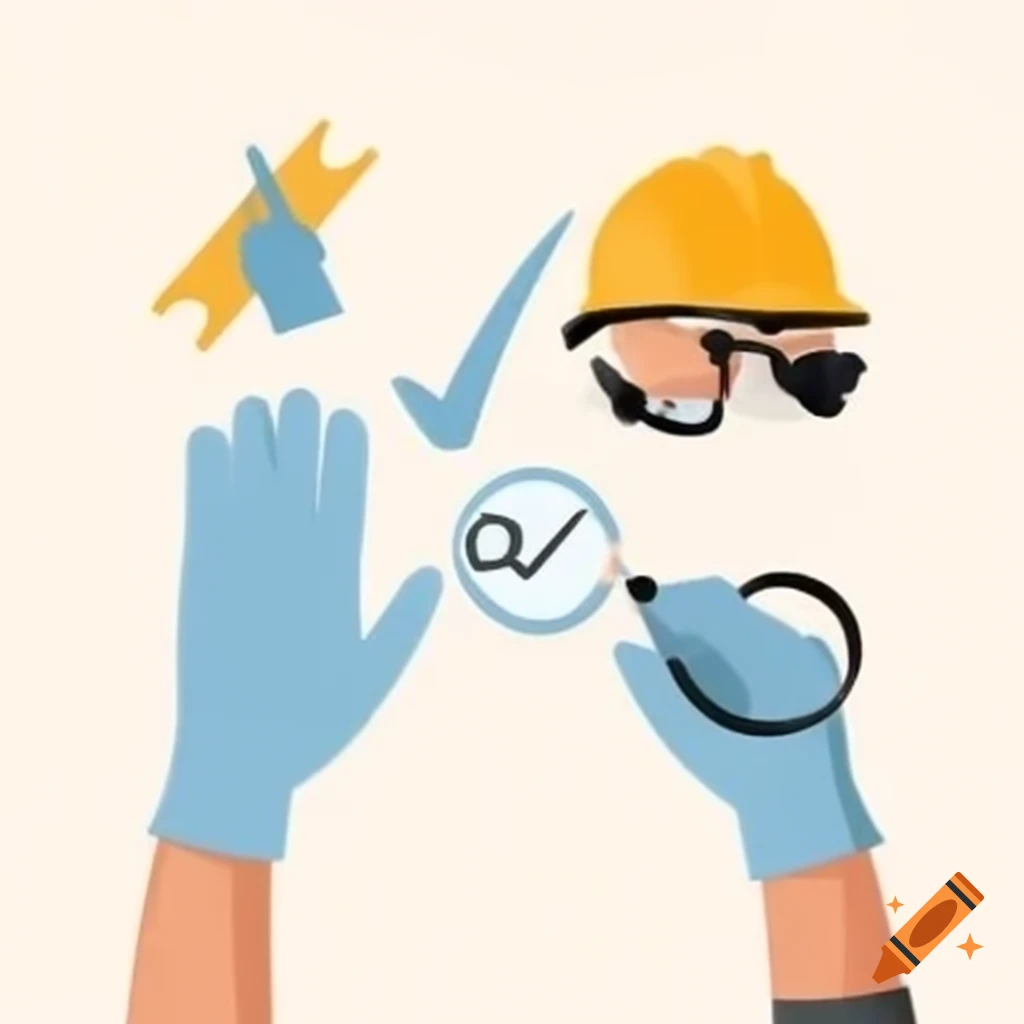 Proper Protection Image Safety practices for hand protection and proper tool use on Craiyon