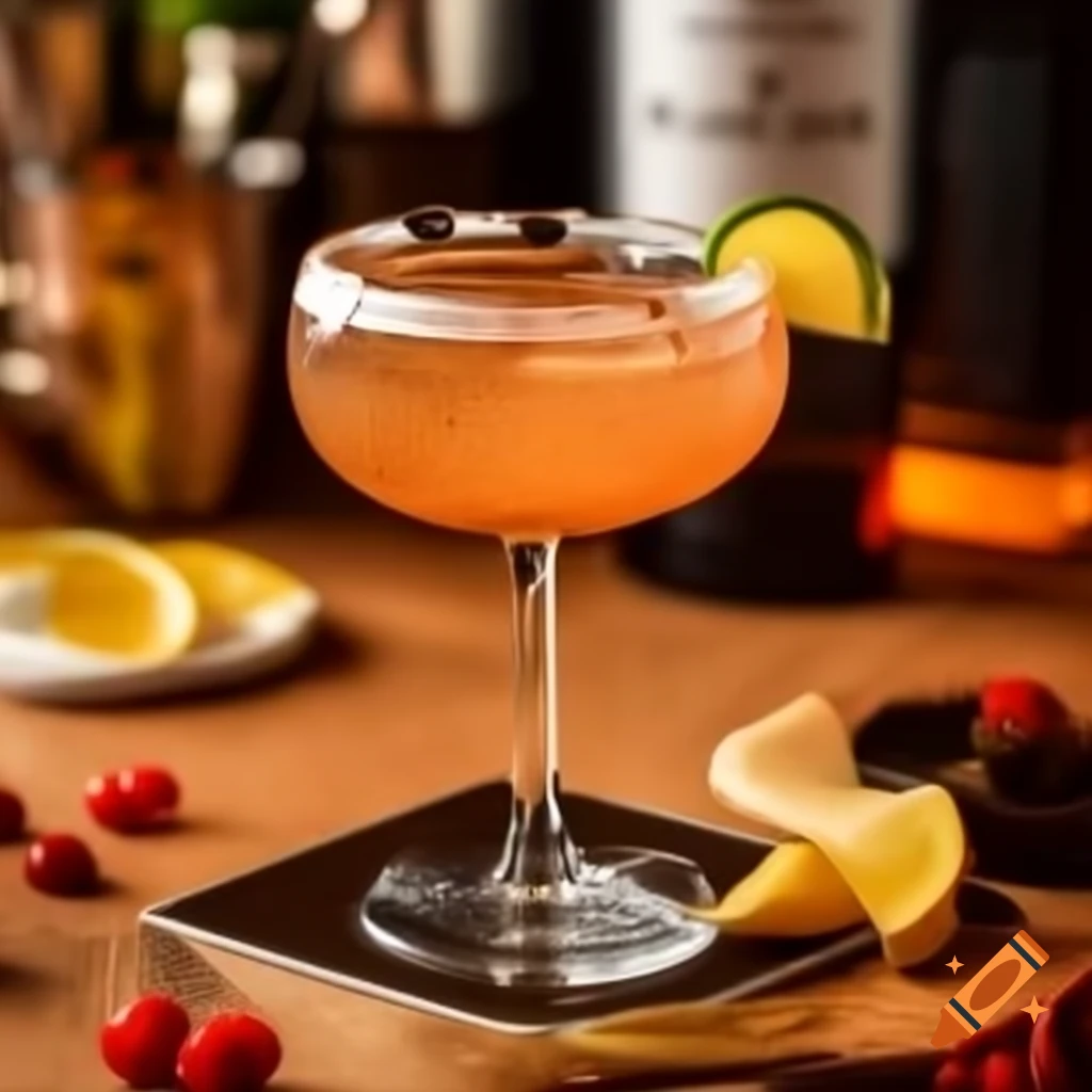 Manhattan cocktail served in a glass