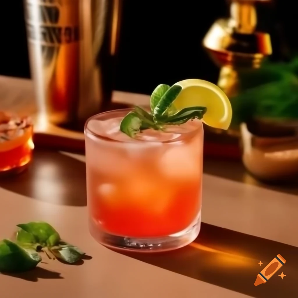 Whiskey Sour cocktail in a glass with garnishes