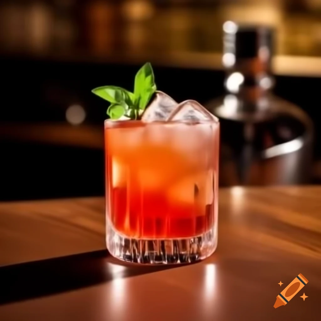 Black Russian cocktail served in a glass