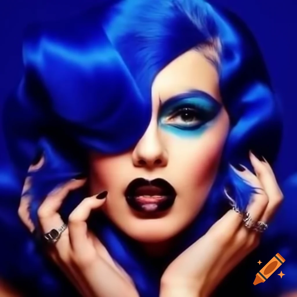 Artistic Manic Panic Rockabilly Blue View for Desktop Artistic Manic Panic Rockabilly Blue View for Desktop