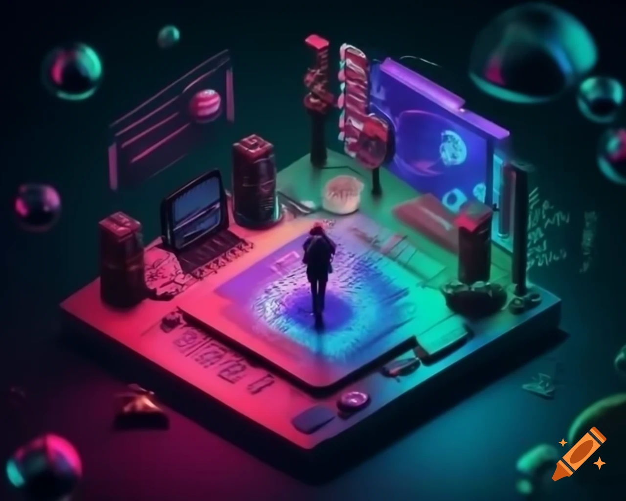 GitLab logo and interface overview