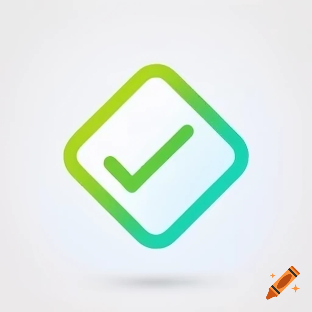 Confirm Button Color Minimalist confirm button for mobile game with checkmark in light green ...
